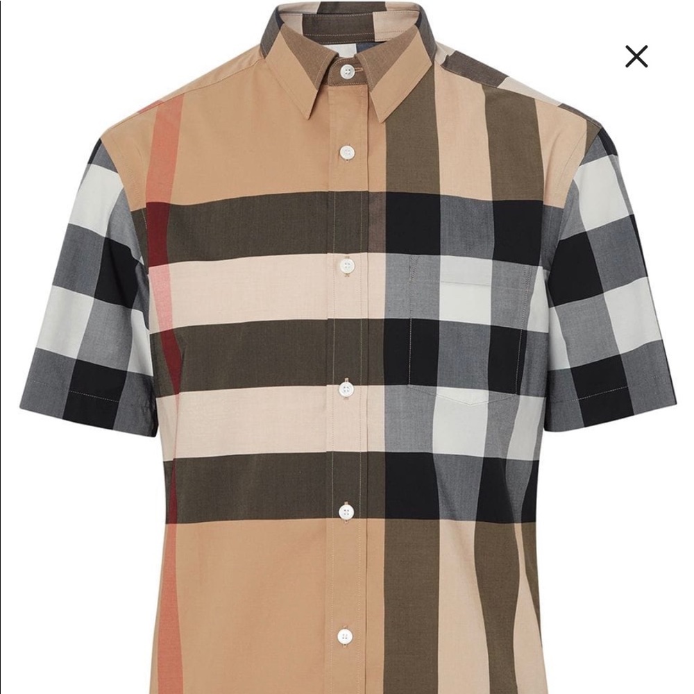 Burberry short sleeve shirt